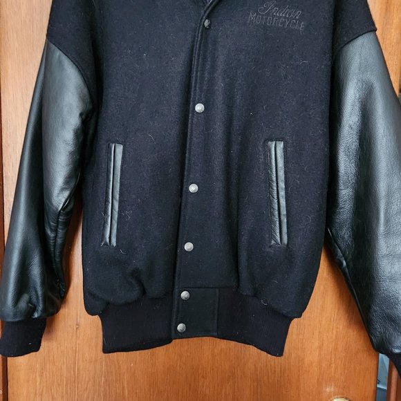 Mens Vintage Indian Motorcycle jacket - Picture 1 of 5
